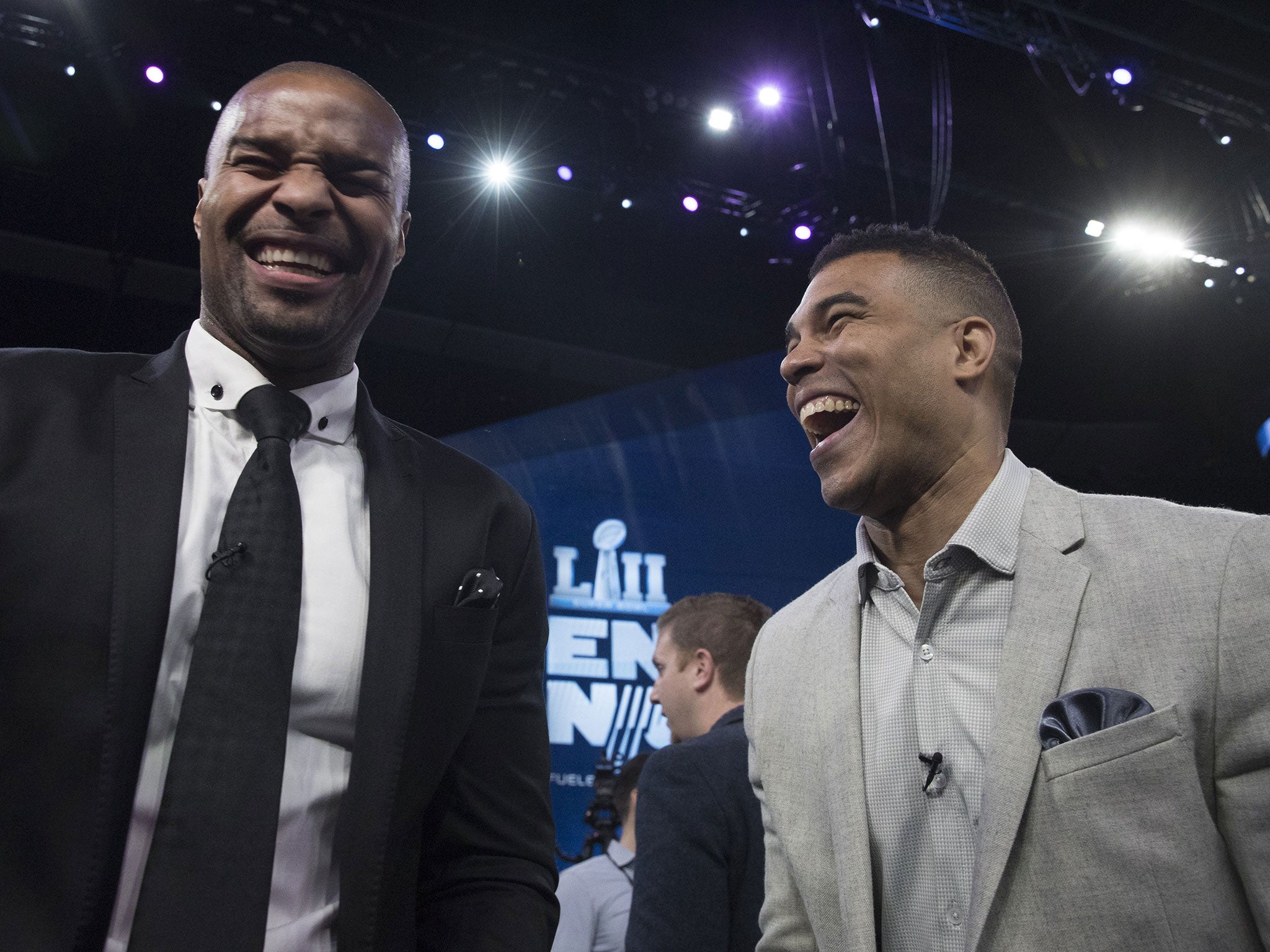 Umenyiora and Bell's infectious enthusiasm has made The NFL Show a must-watch