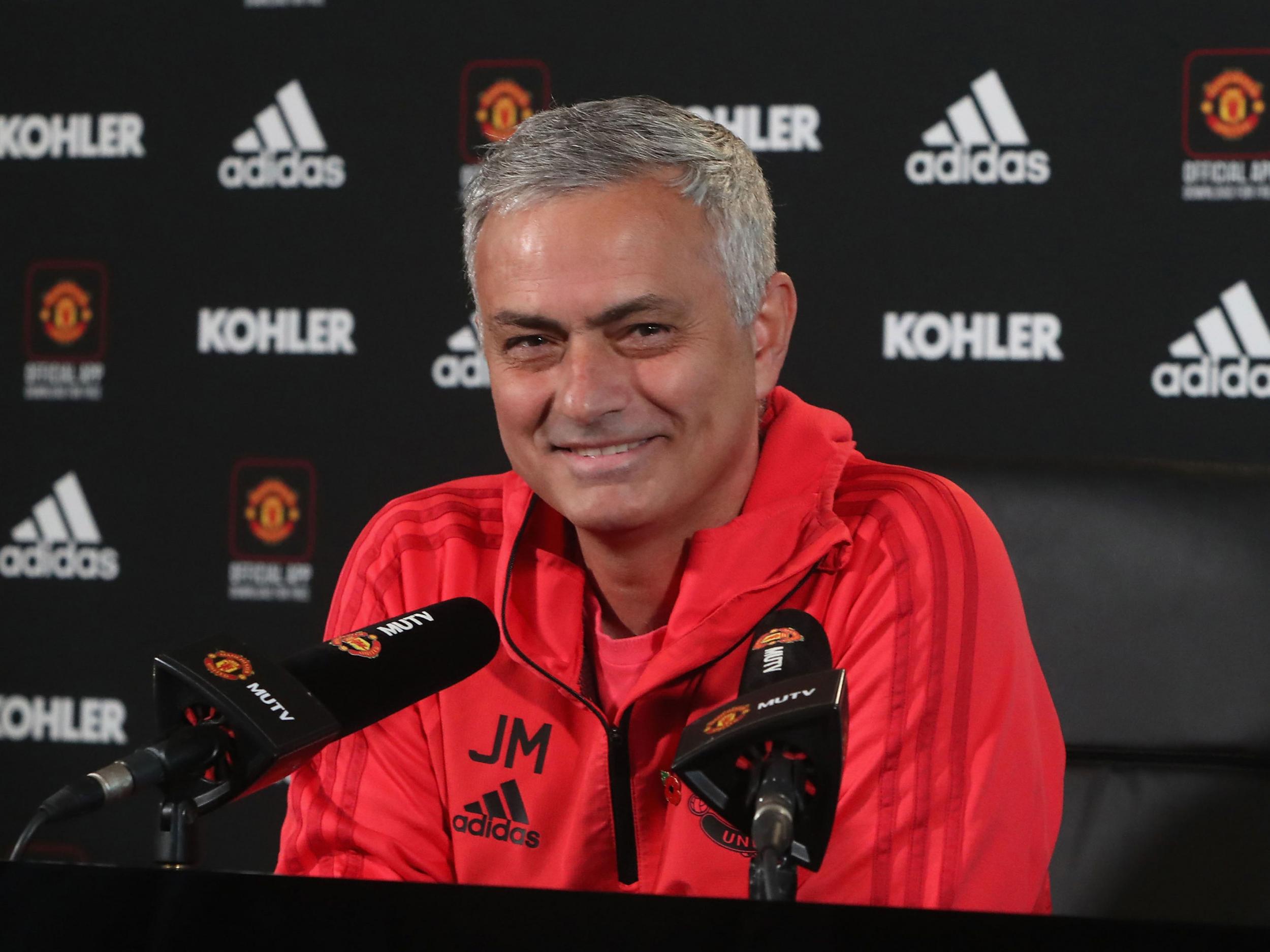 Jose Mourinho spoke to journalists on Carrington on Friday