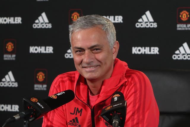 Jose Mourinho spoke to journalists on Carrington on Friday