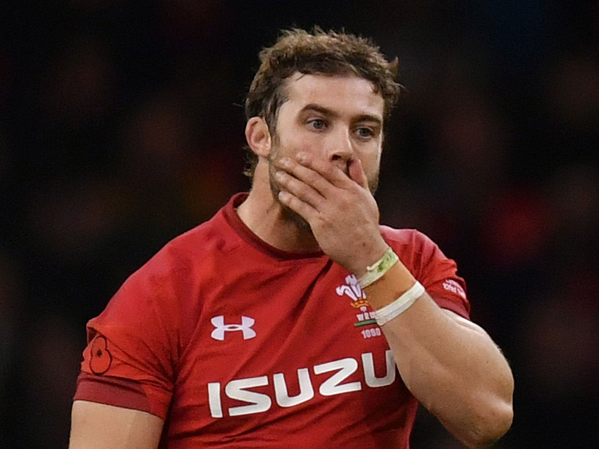 Leigh Halfpenny has not recovered from the concussion he suffered two weeks ago