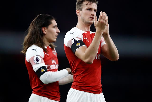 Rob Holding has been in fine form for Arsenal