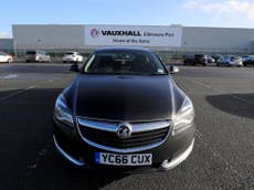 Vauxhall set to close UK factory if no-deal Brexit happens, boss hints
