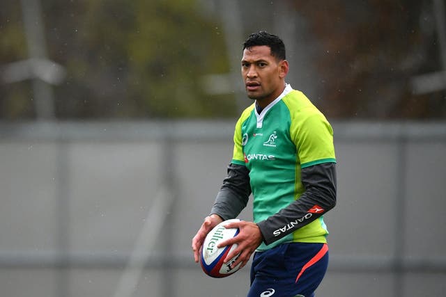 Israel Folau's views are in the spotlight following Gareth Thomas' assault for being gay