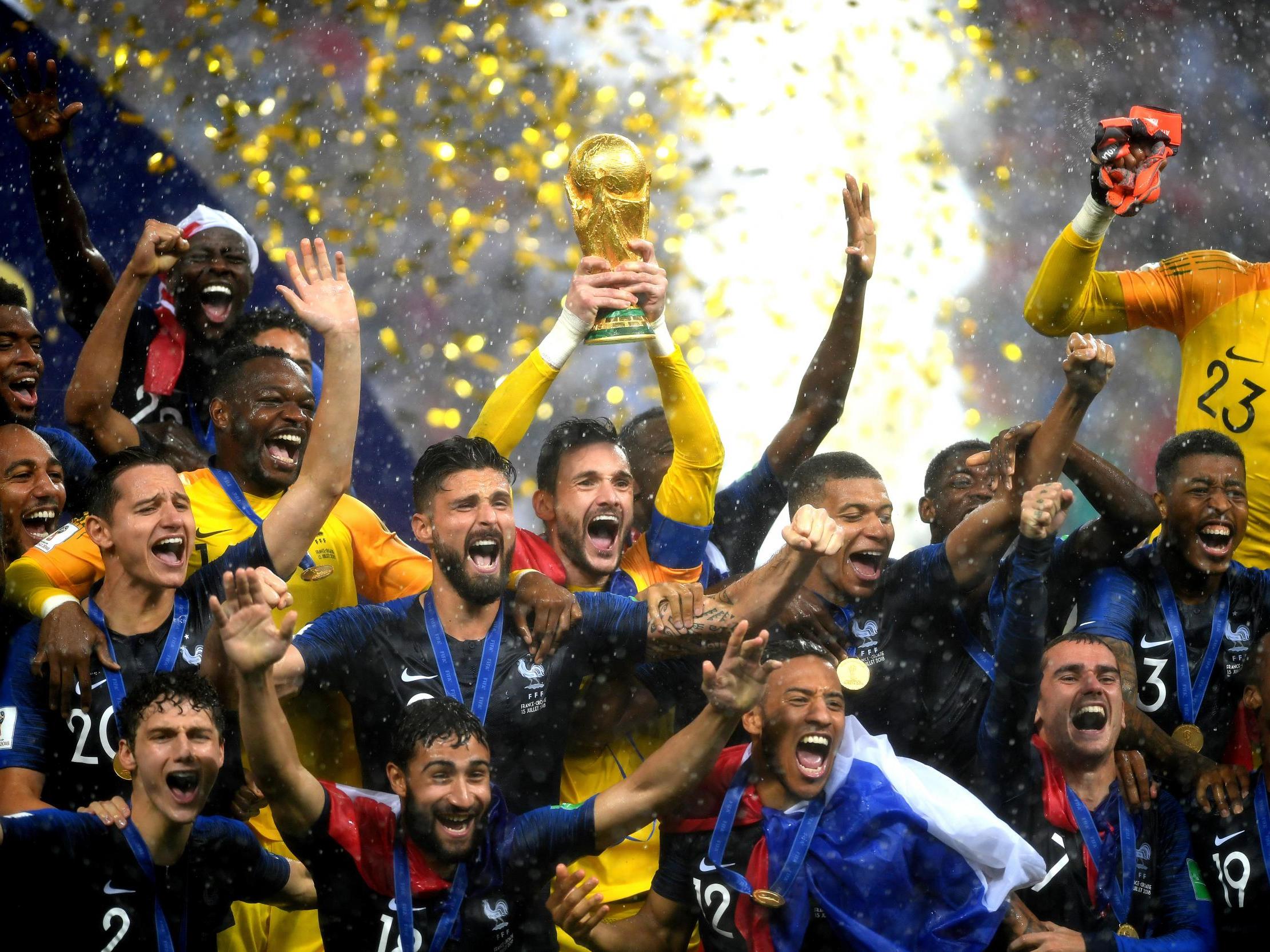 France were crowned the 2018 world champions in Russia
