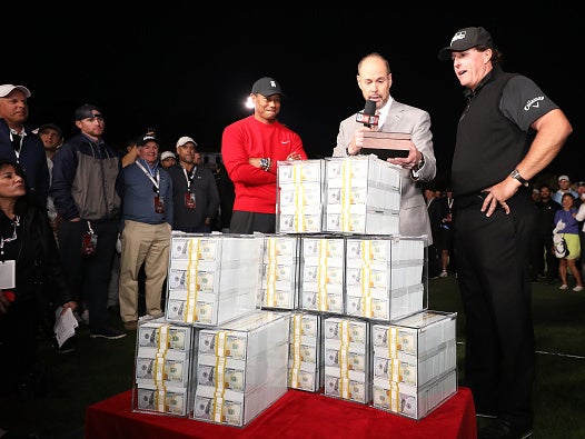 Mickelson gawps at his mammoth winnings