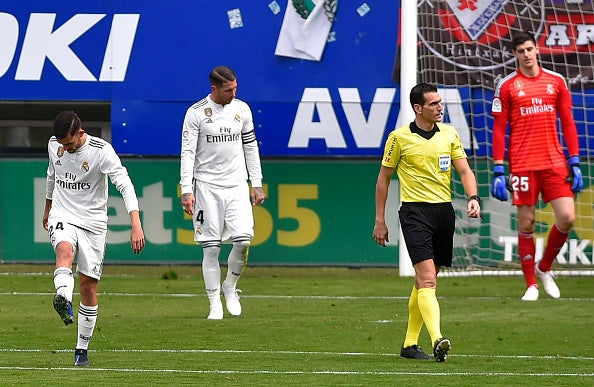 Madrid’s players lacked determination and desire from the off