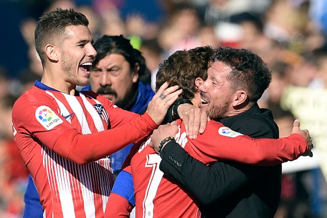 Atletico can go top if they defeat Barcelona