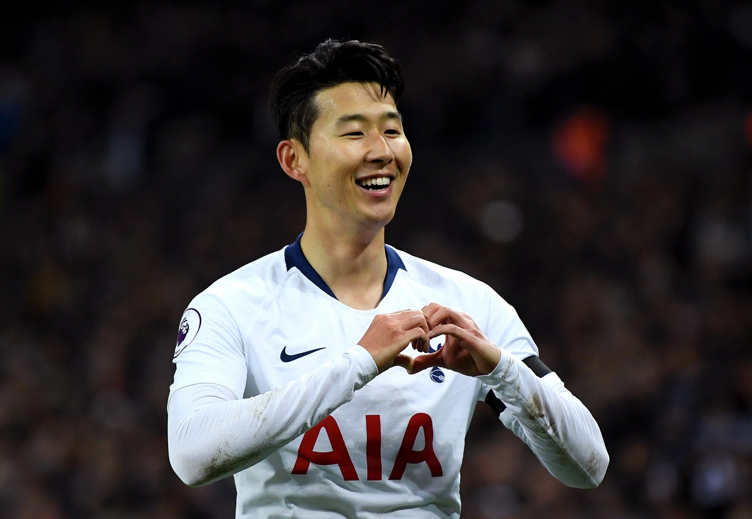 Son's wondergoal secured the victory for Spurs (Getty)