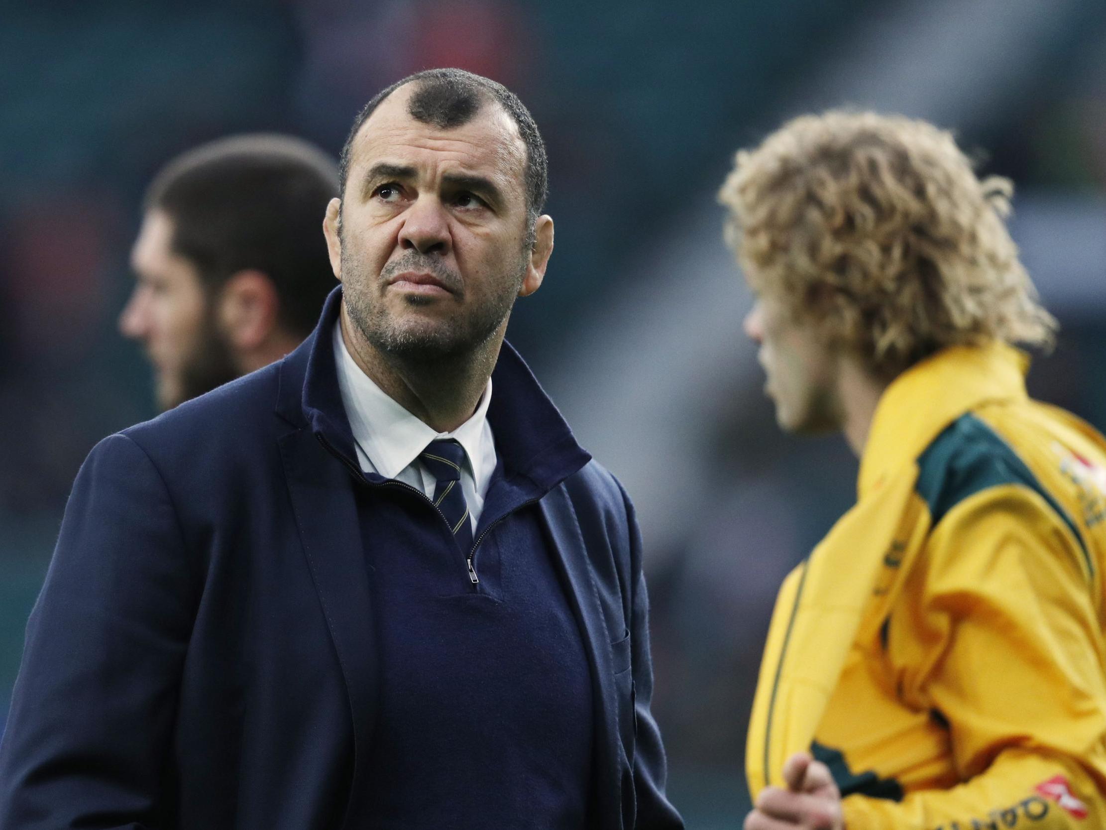 Michael Cheika is facing the prospect of being sacked a year before the World Cup