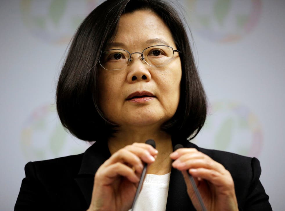 Tsai Ing-wen announces her resignation as chairwoman of the Democratic Progressive Party (DPP) after local elections in Taipei, Taiwan