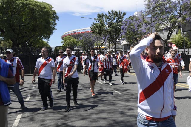 The second leg of the Copa Libertadores final was called off hours before the scheduled kick-off
