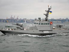 Three Ukrainian navy boats seized by Russia