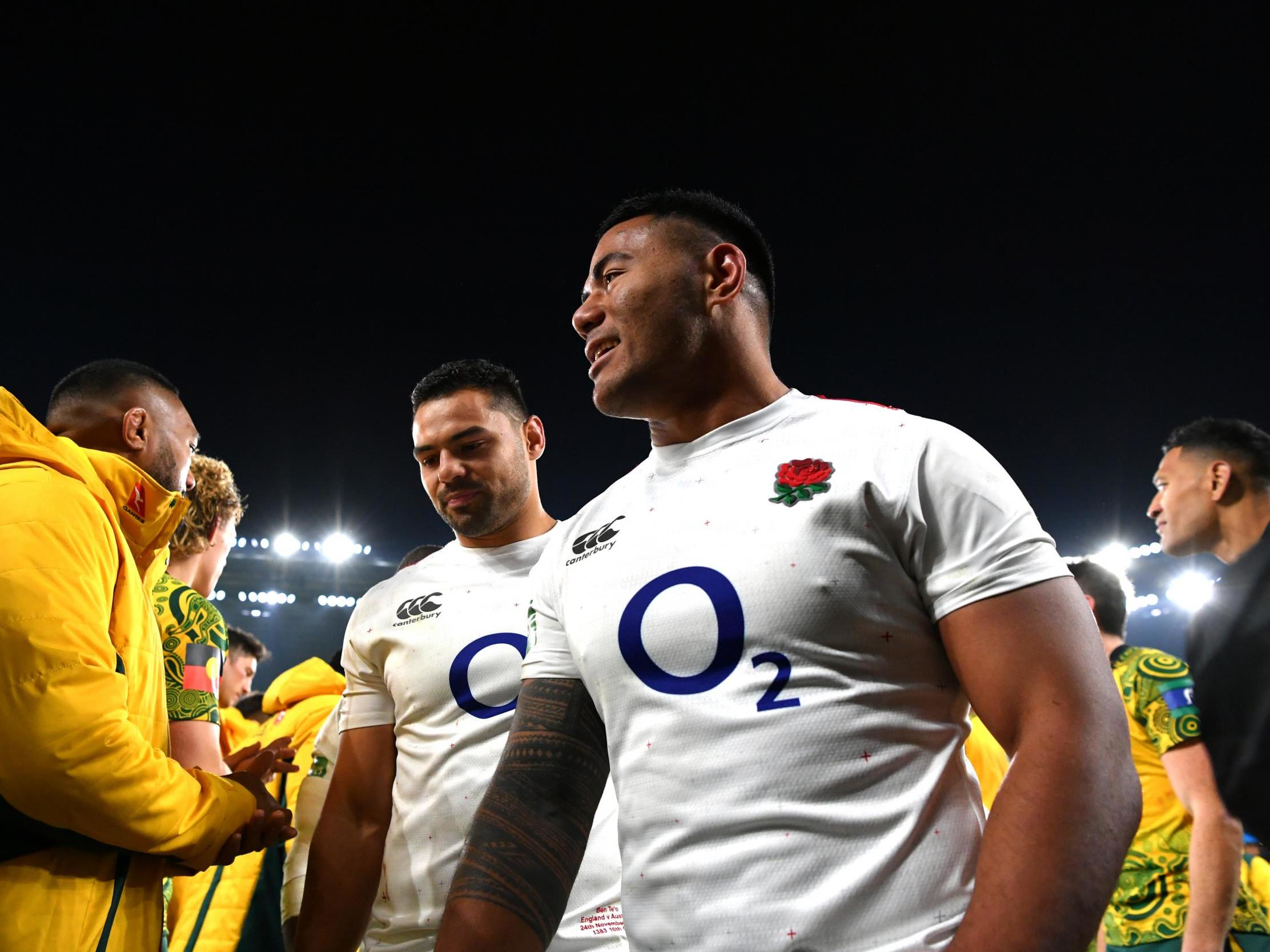 Manu Tuilagi made his return for England after two and a half years