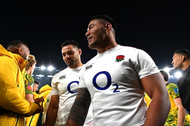 Manu Tuilagi made his return for England after two and a half years