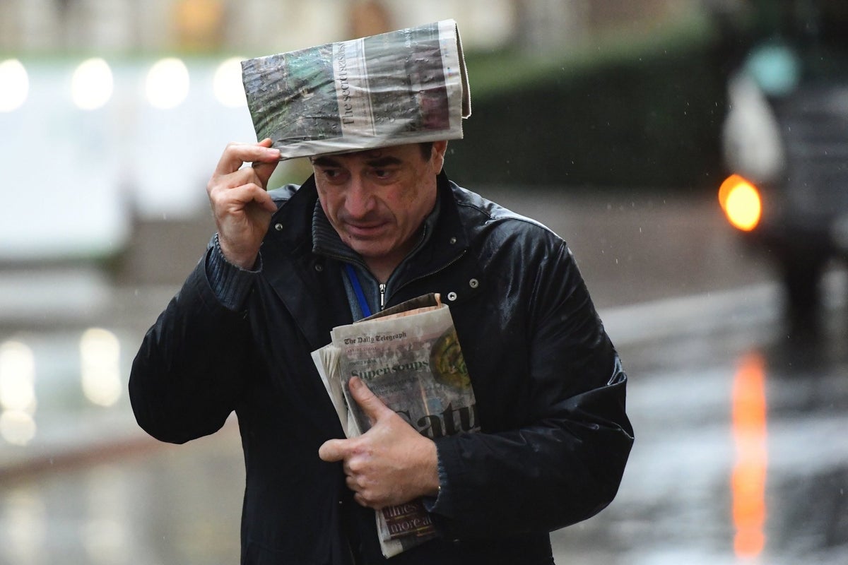 UK weather forecast: Storm Diana expected to lash Britain with heavy ...