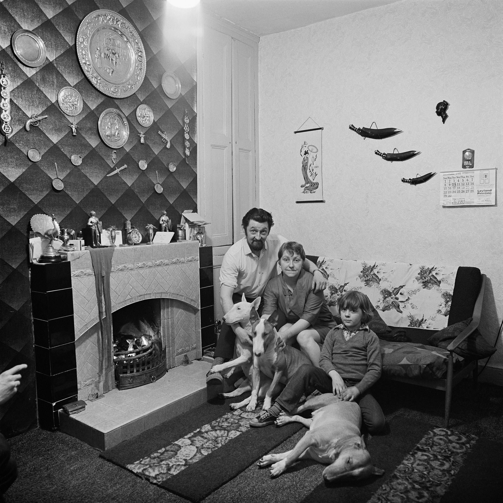 'June Street' in collaboration with Daniel Meadows, 1973, Salford, Greater Manchester