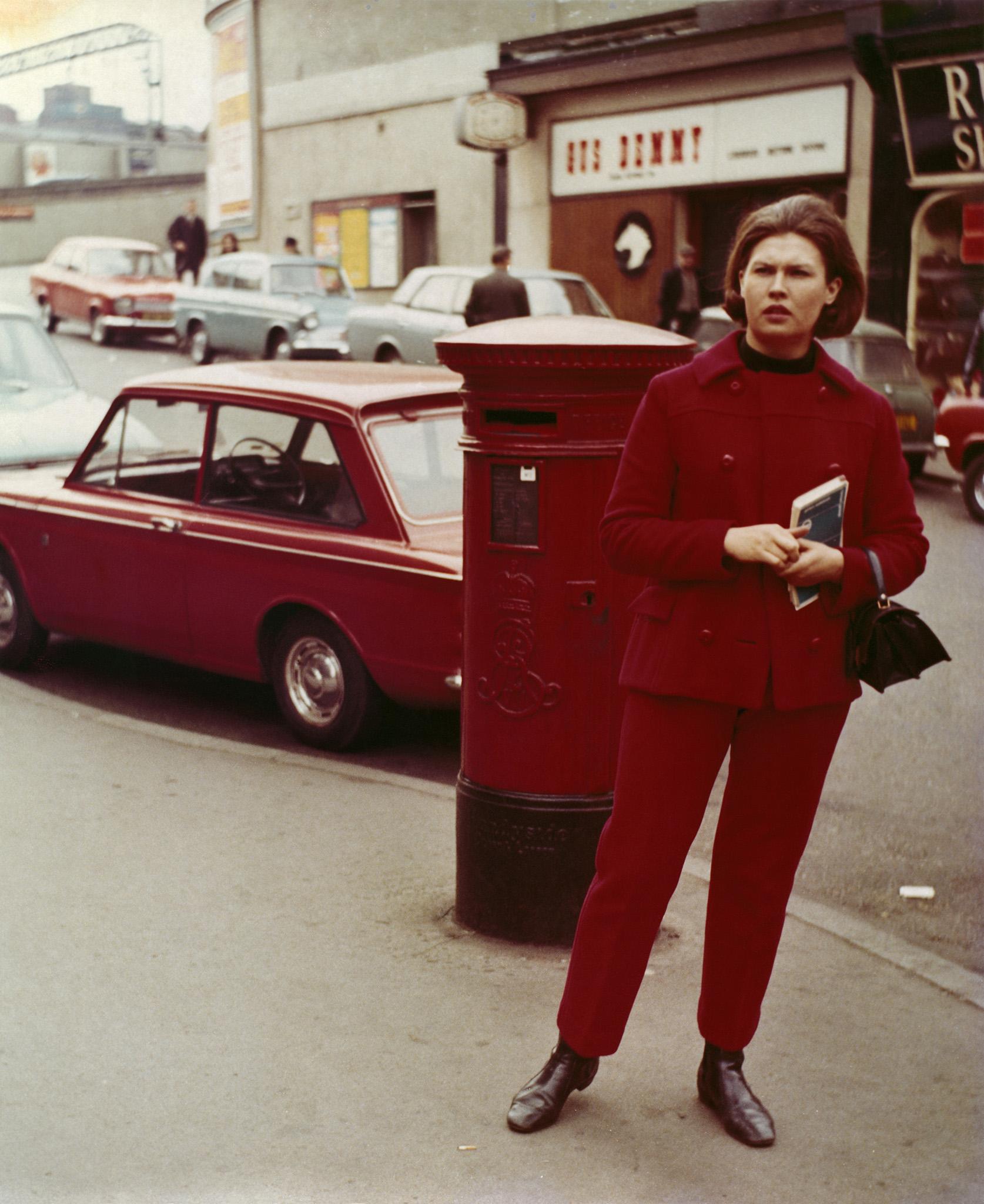 Parr's first colour photograph, taken in 1971