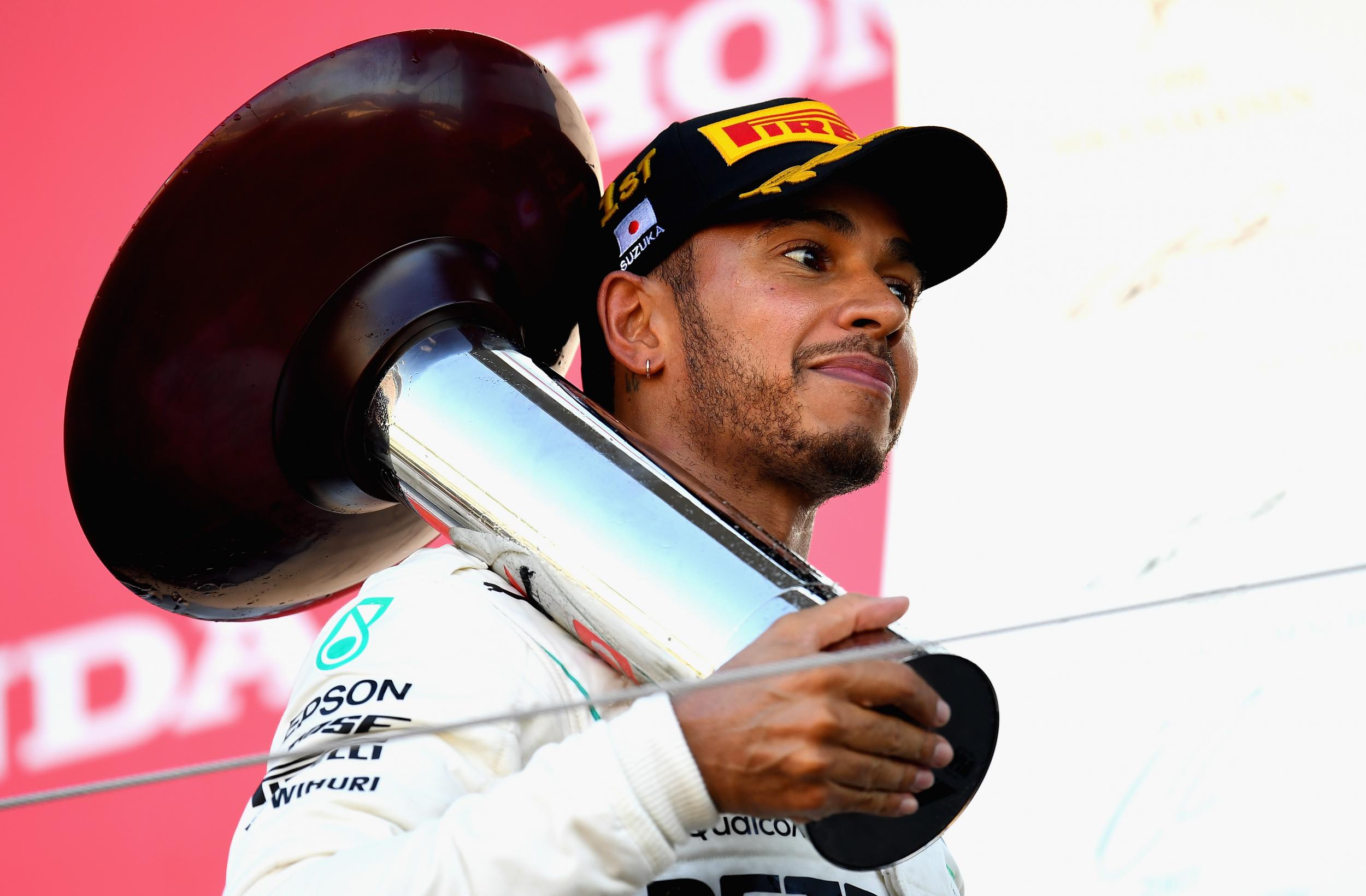 Victory in Japan put Hamilton on the brink of a fifth world crown