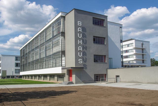 The Bauhaus building in Dessau, Germany