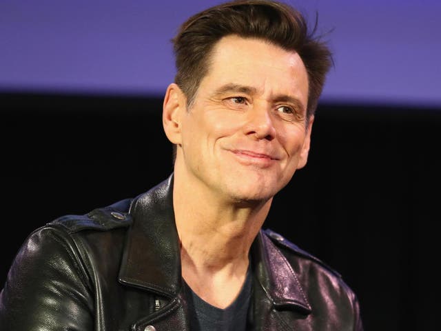 Jim Carrey asiste a conversación con Jerry Saltz durante el Festival Vulture presentado por AT&T en el Hollywood Roosevelt Hotel el 18 de noviembre de 2018 en Hollywood, California.