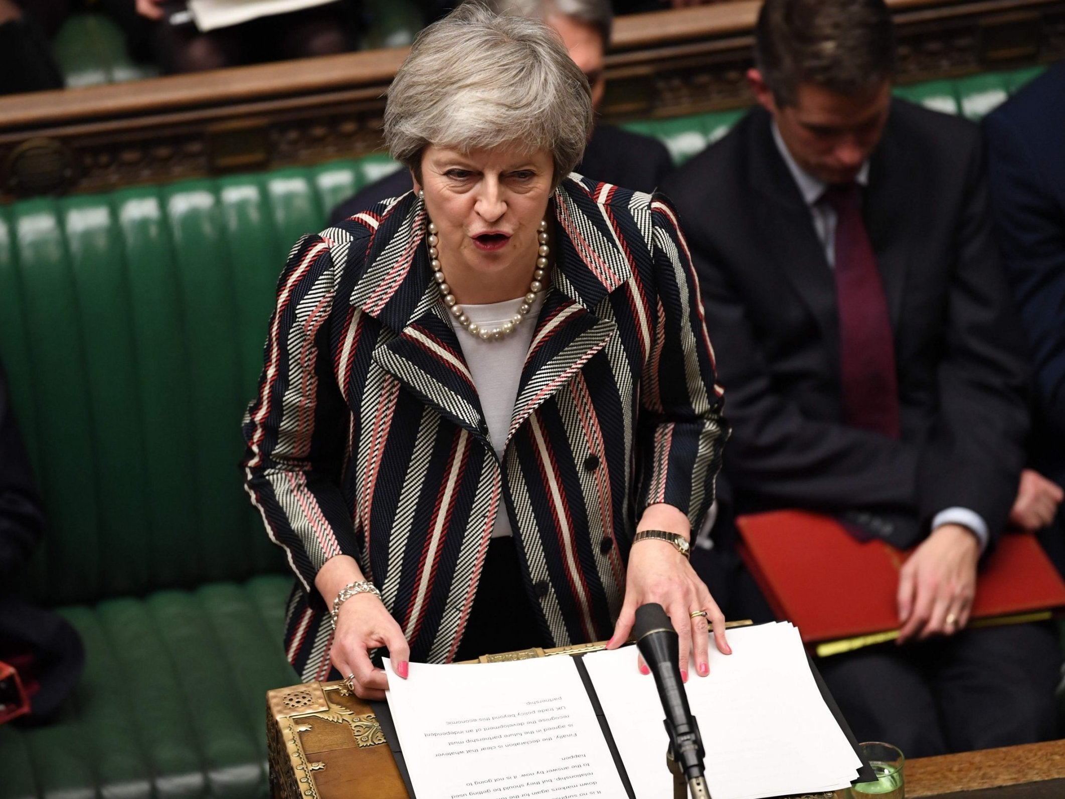 For the third time in ten days, Theresa May came to sell her Brexit deal to the House of Commons