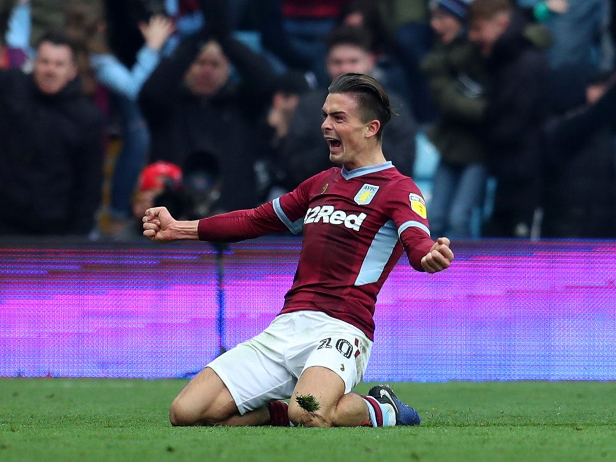 Grealish says he was in tears after heading home to make it 2-1 on Sunday