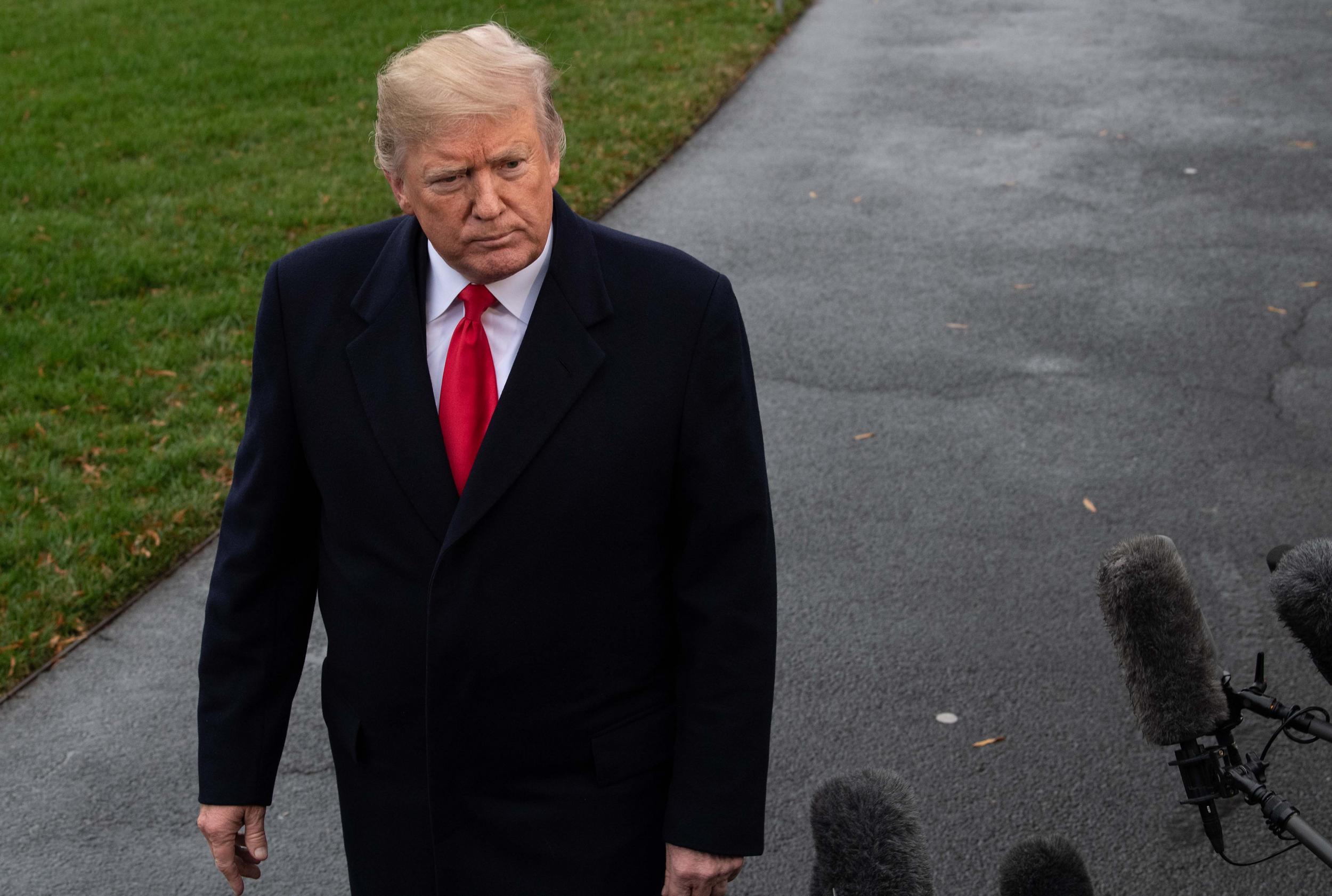 US President Donald Trump says 'I don't believe it' about federal government's own dire climate change report