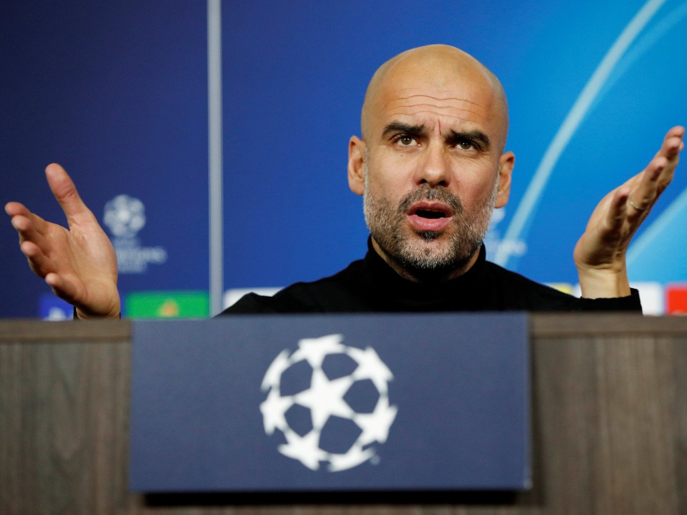Pep Guardiola is seeking to win his third Champions League
