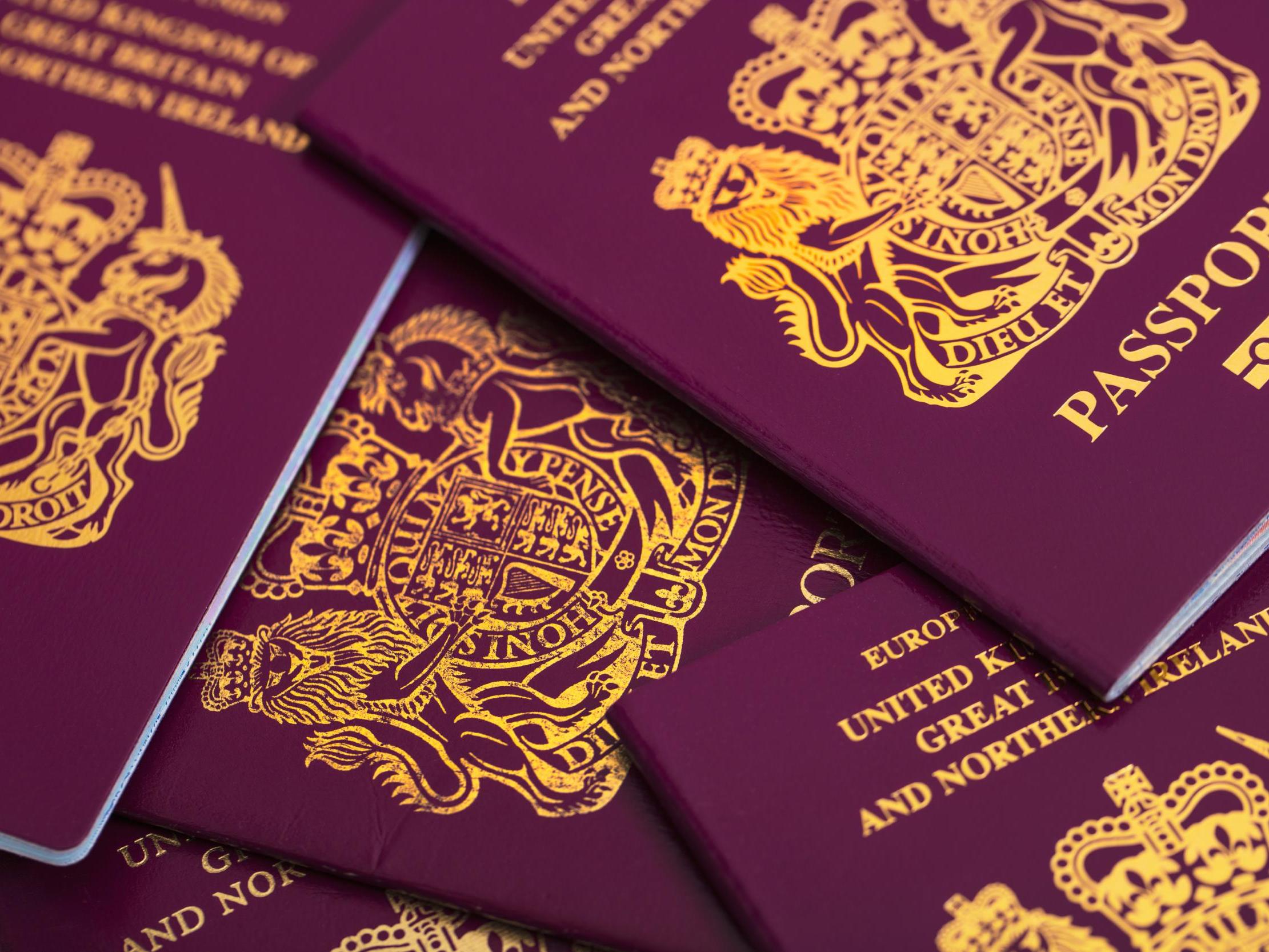 The last burgundy British passport will expire in 2029