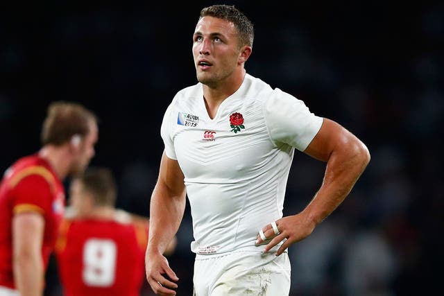 Sam Burgess has issued a stern defence of himself, Stuart Lancaster and Andy Farrell