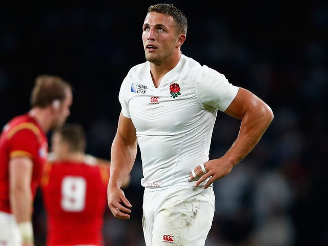 Sam Burgess has issued a stern defence of himself, Stuart Lancaster and Andy Farrell