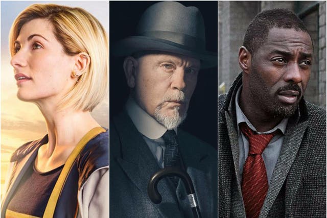 Doctor Who, Poirot and Luther all on the BBC this Christmas
