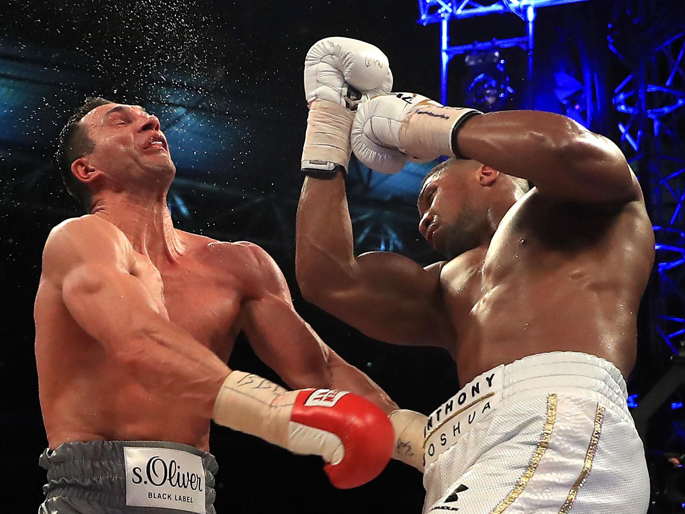 Joshua's knockout of Wladmir Klitschko made him the biggest name in heavyweight boxing