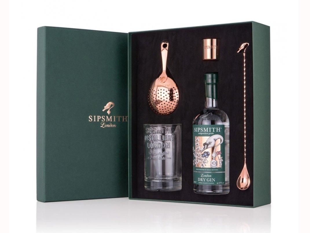 This martini making kit contains all the essentials for perfecting your cocktails every time (Sipsmith)