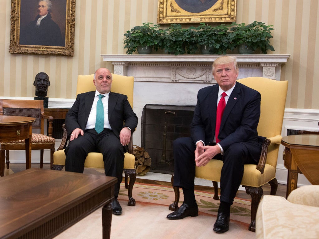 Trump 'asked Iraqi prime minister for oil as repayment for Iraq War'