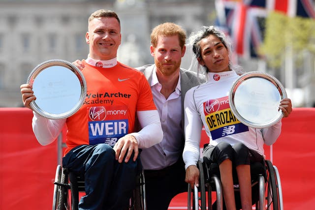 David Weir has won the last two London Marathons
