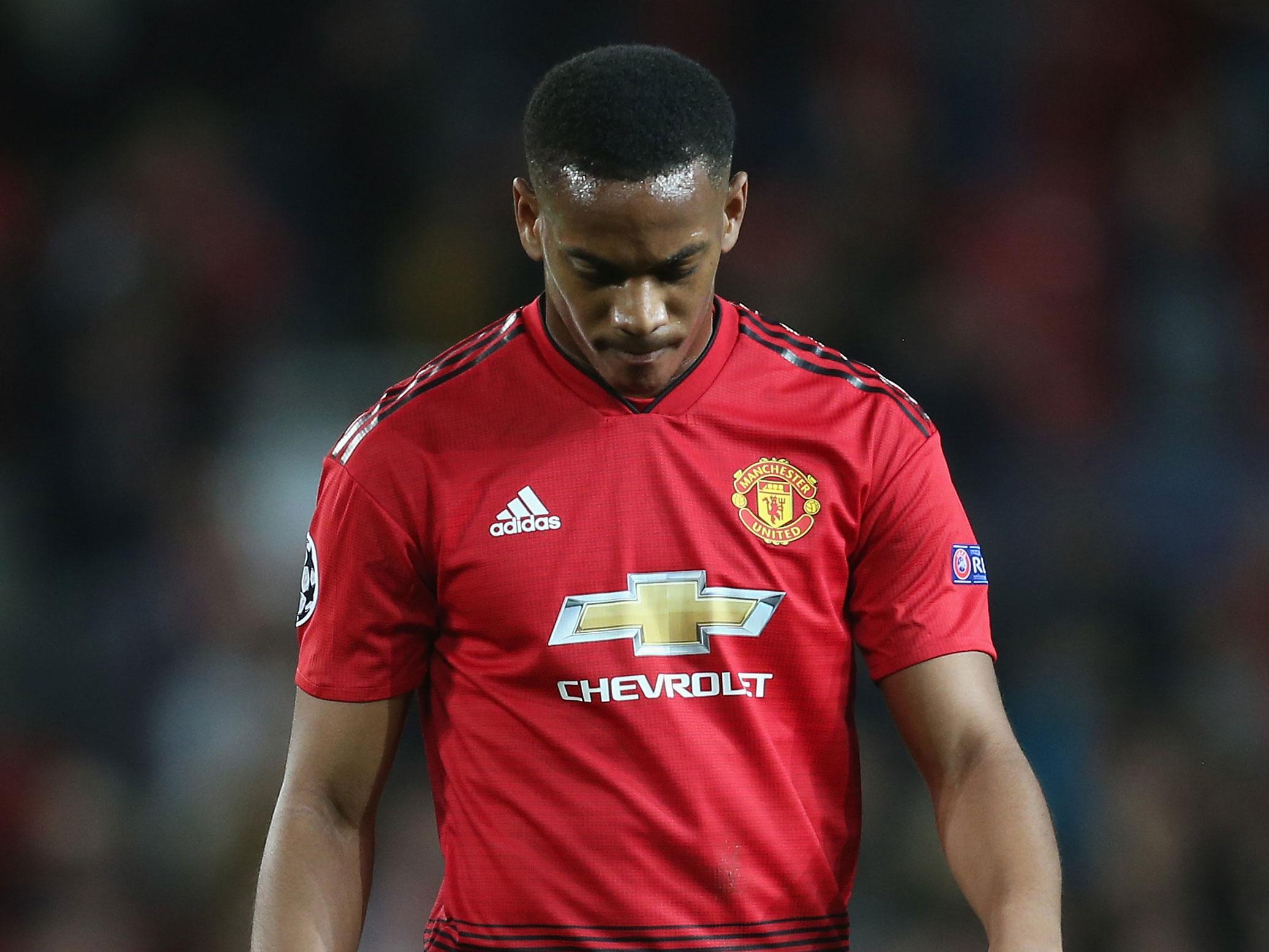 Anthony Martial has featured regularly this season