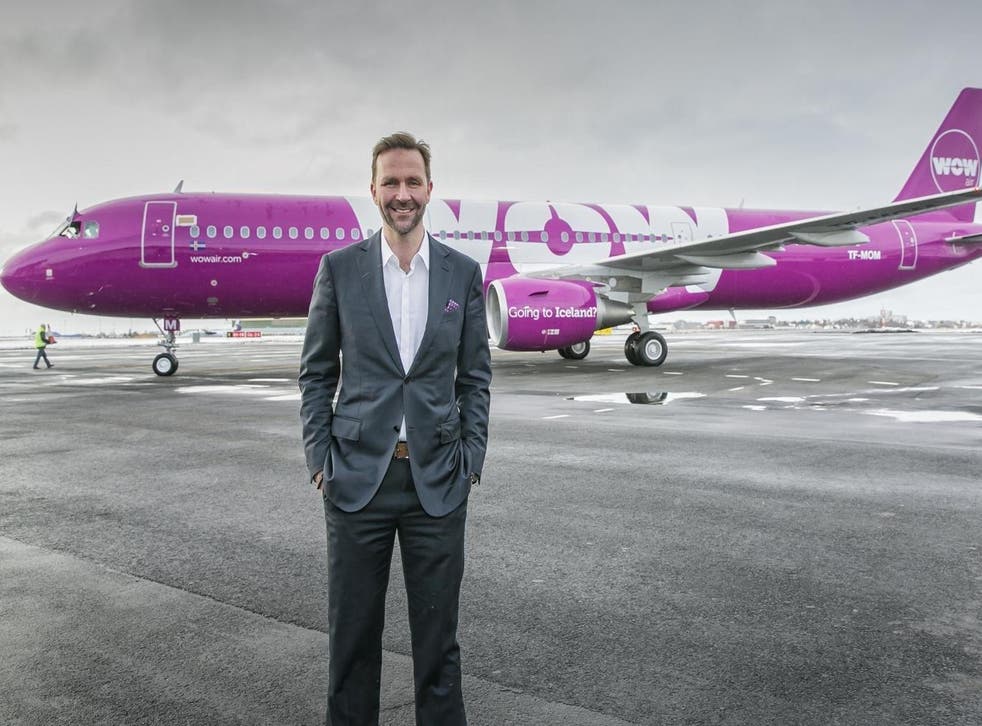 Cash call: Skuli Mogensen, chief executive of Wow Air