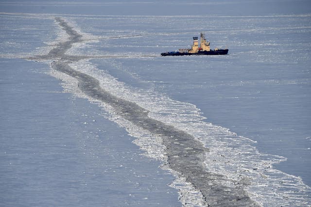 As Arctic sea ice melts, many nations see the region as a prospect for fossil fuel exploration