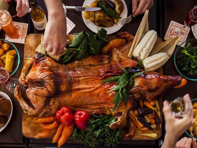 Try Martin Morales’s roast suckling pig for the ultimate showstopper