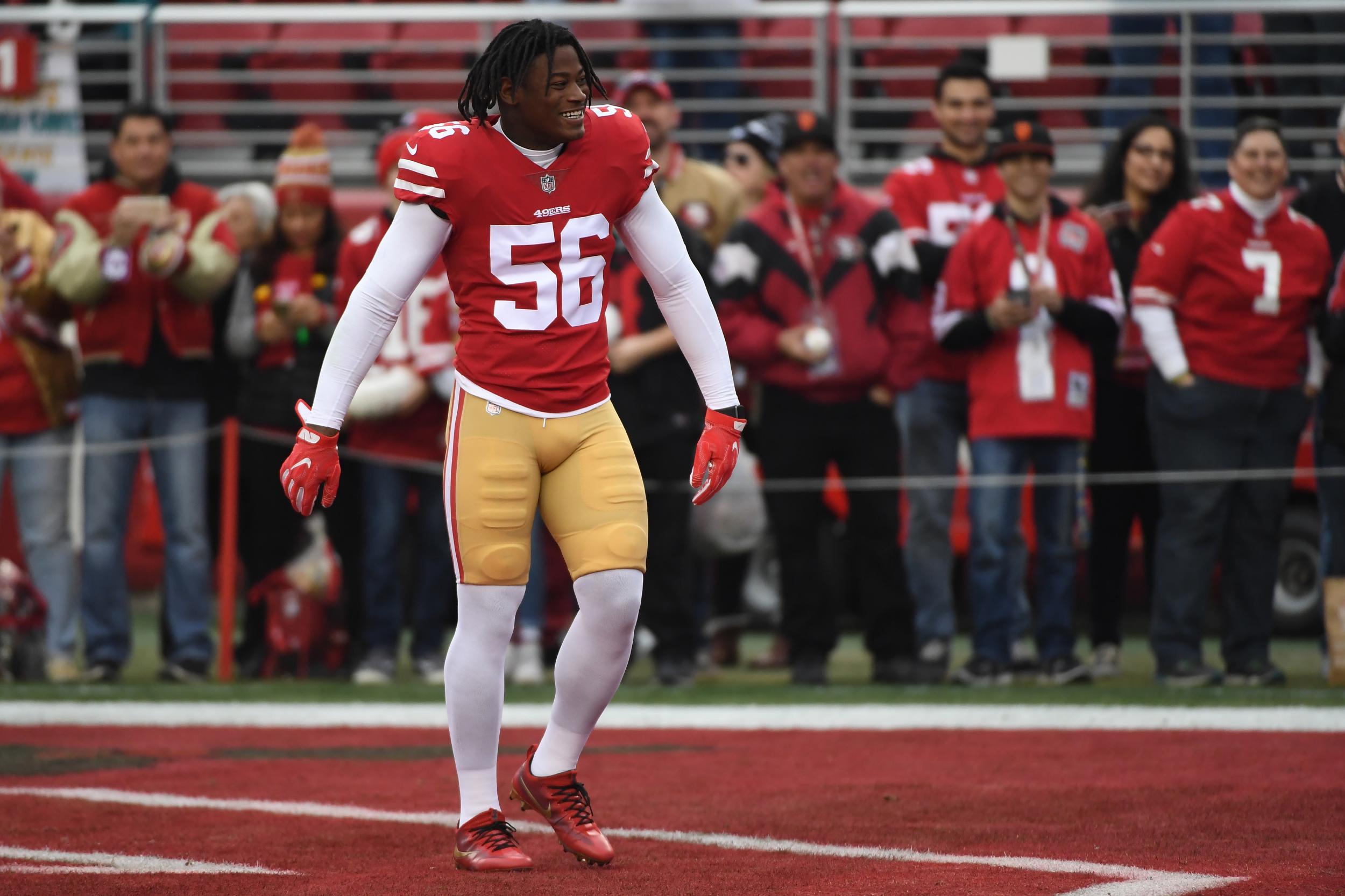 Reuben Foster has been released by the 49ers but claimed by the Redskins
