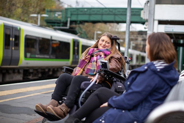 Rail passengers with disabilities can rarely travel spontaneously
