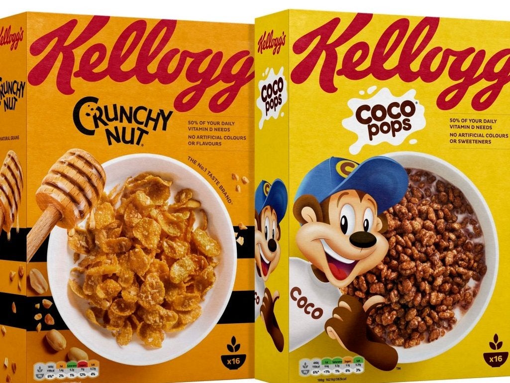 cereal packaging