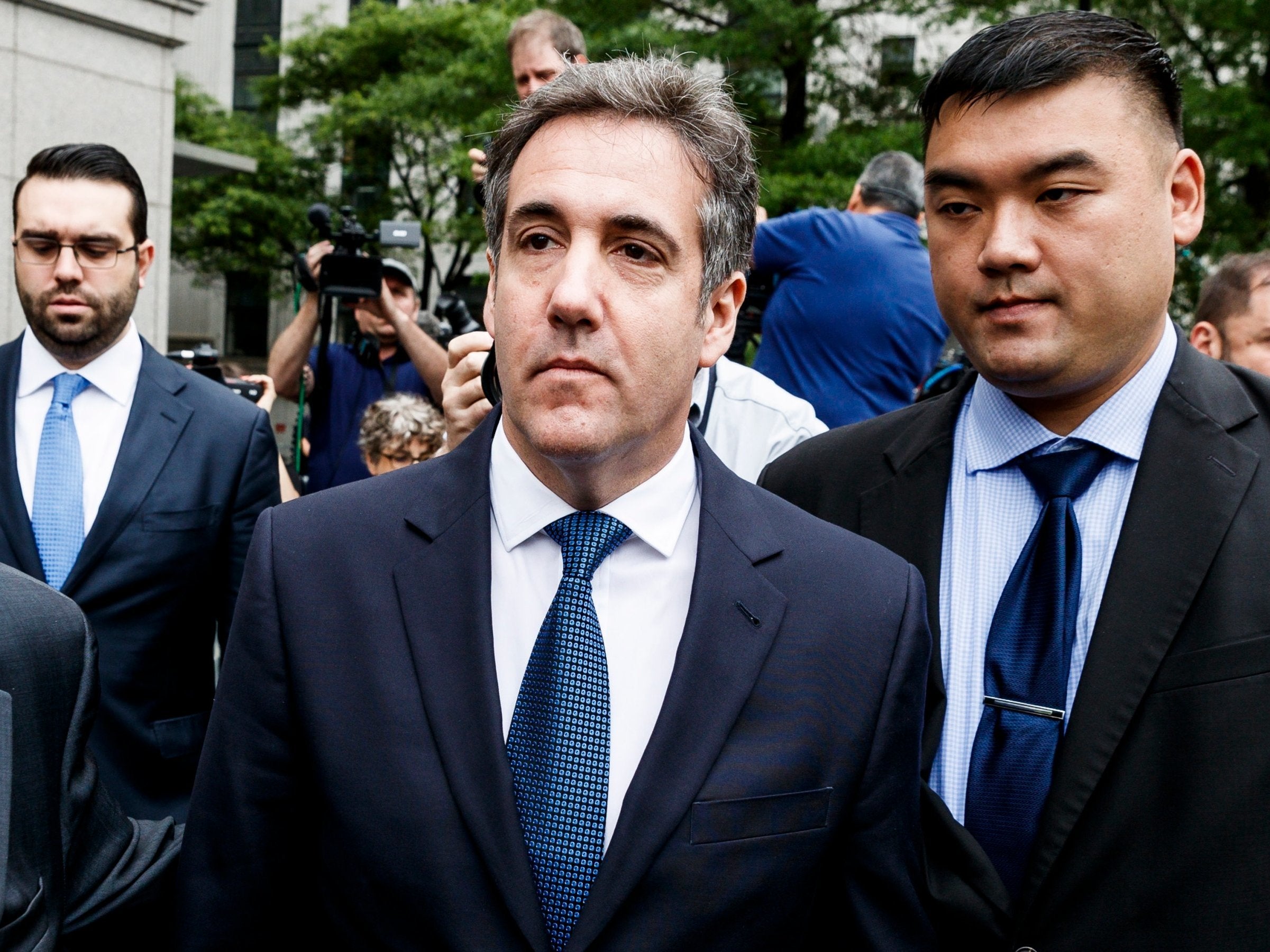 Michael Cohen has pleaded guilty in federal court to lying to Congress over Trump property deal in Moscow and hush money paid to women who might have embarrassed the president