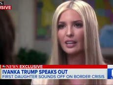 Ivanka Trump falsely says father didn't allow lethal force on migrants