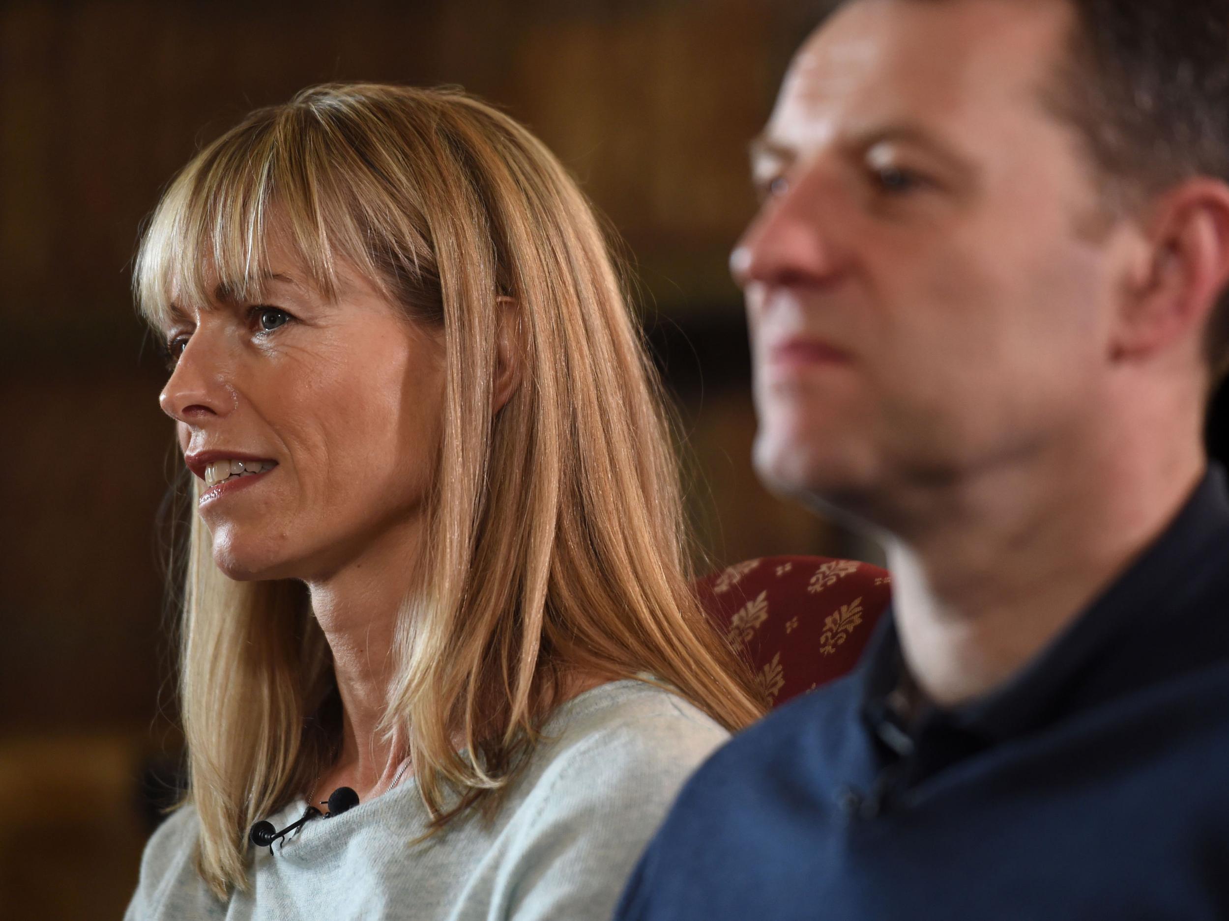 ‘We did not see – and still do not see – how this programme will help the search for Madeleine,’ said Kate and Gerry McCann