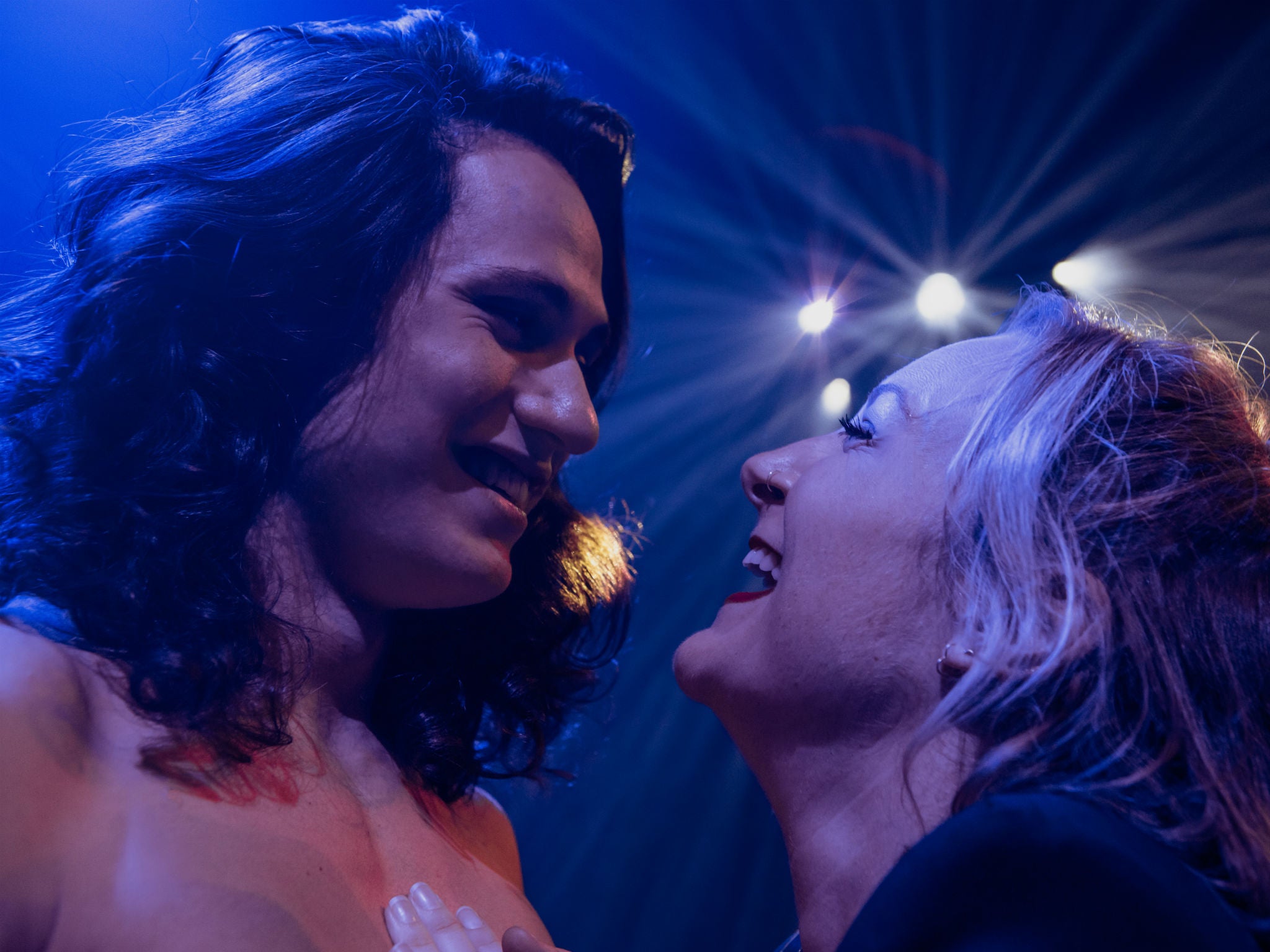 Sebastian Melo Taveira and Sophie Linder-Lee in Magic Mike Live