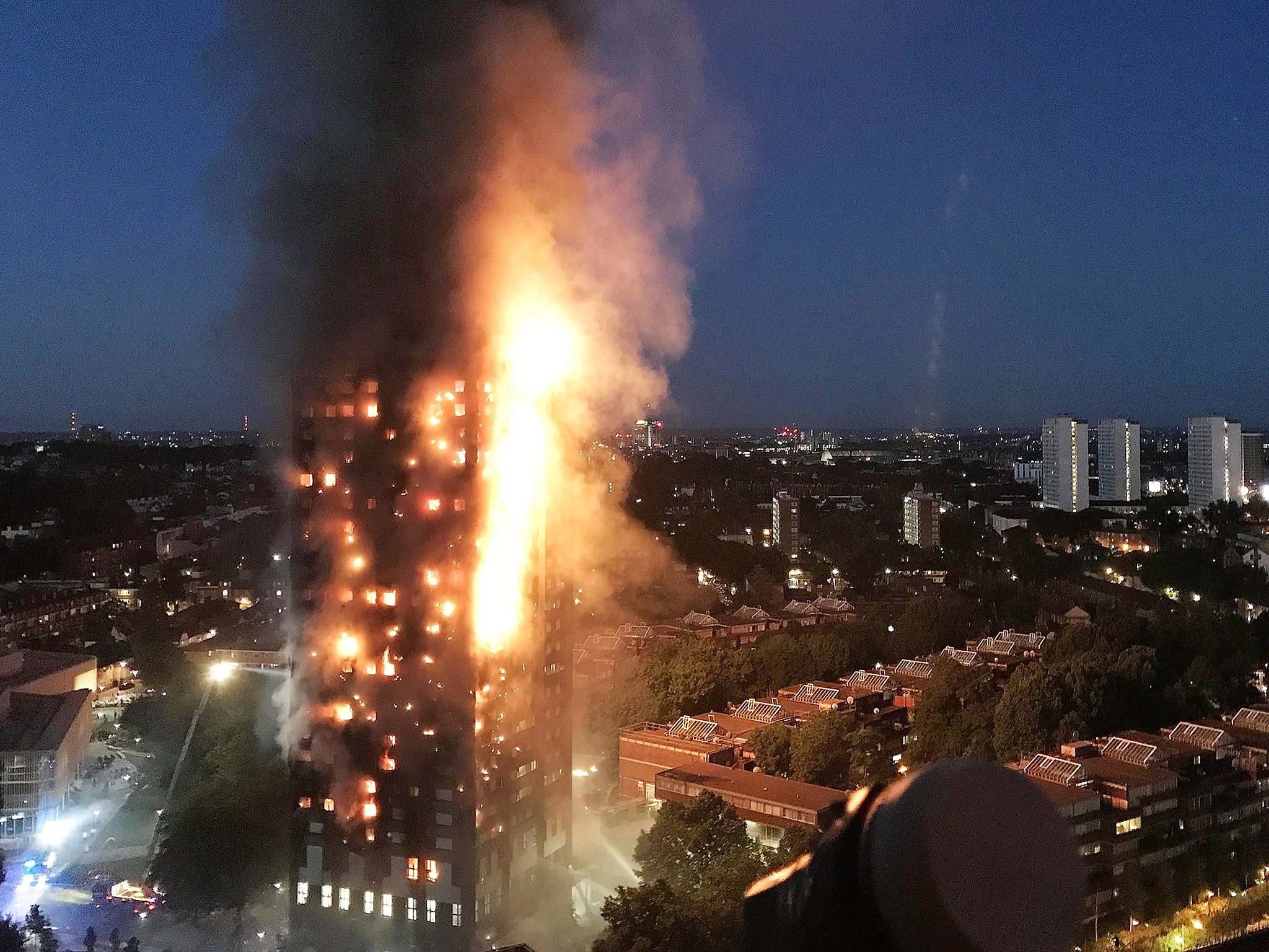The Grenfell fire in June 2017 killed 72 people