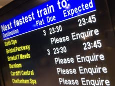 Rail fares rise 3.1% at the end of a miserable year for travellers