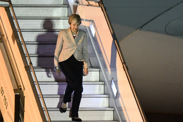 Theresa May is due to meet the Saudi crown prince during the G20 summit